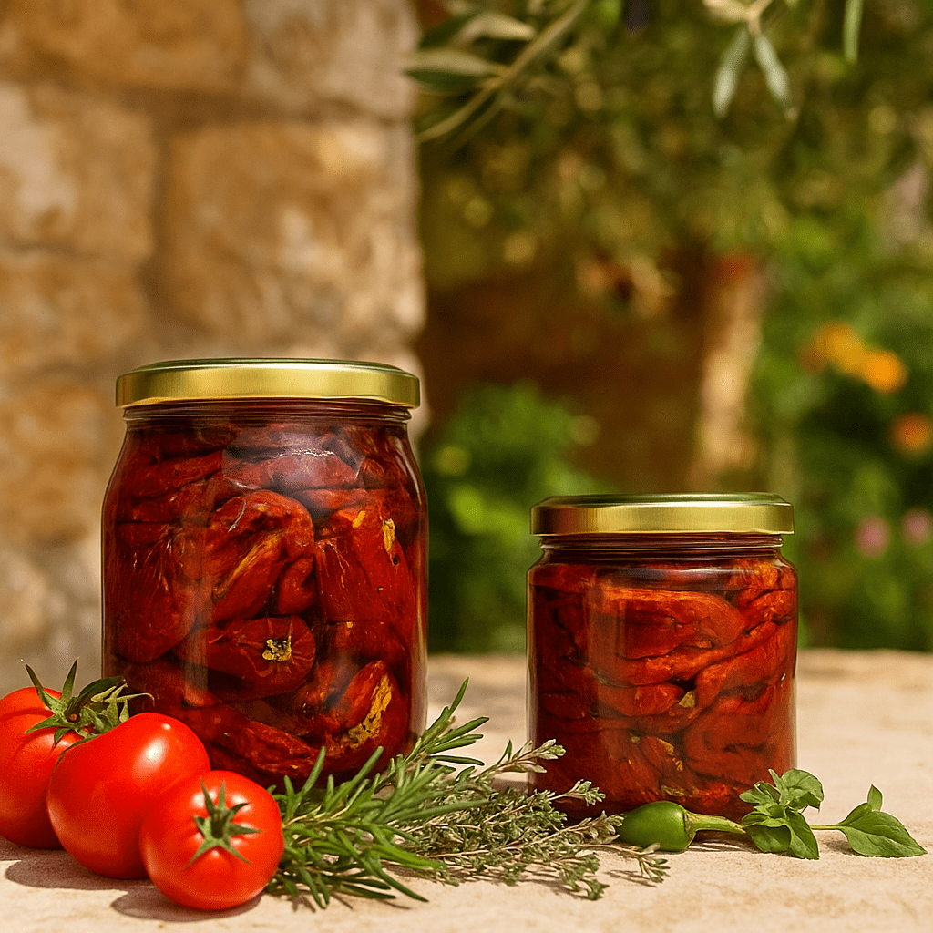 pomodori secchi sott'olio