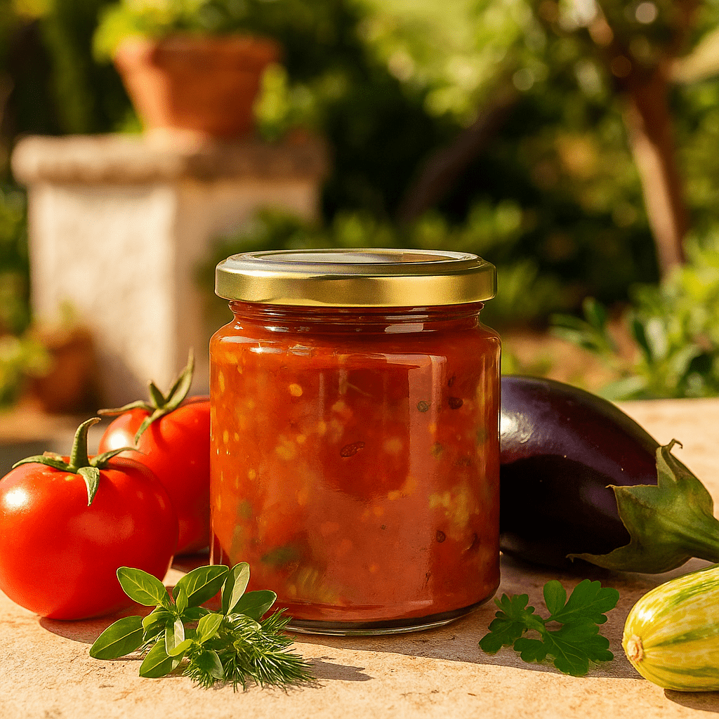 Caponata casereccia di melanzane