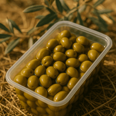 Vaschetta di Olive Schiacciate alla Campagnola da 2kg
