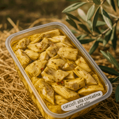 Vaschetta di Carciofi alla Contadina da 2kg