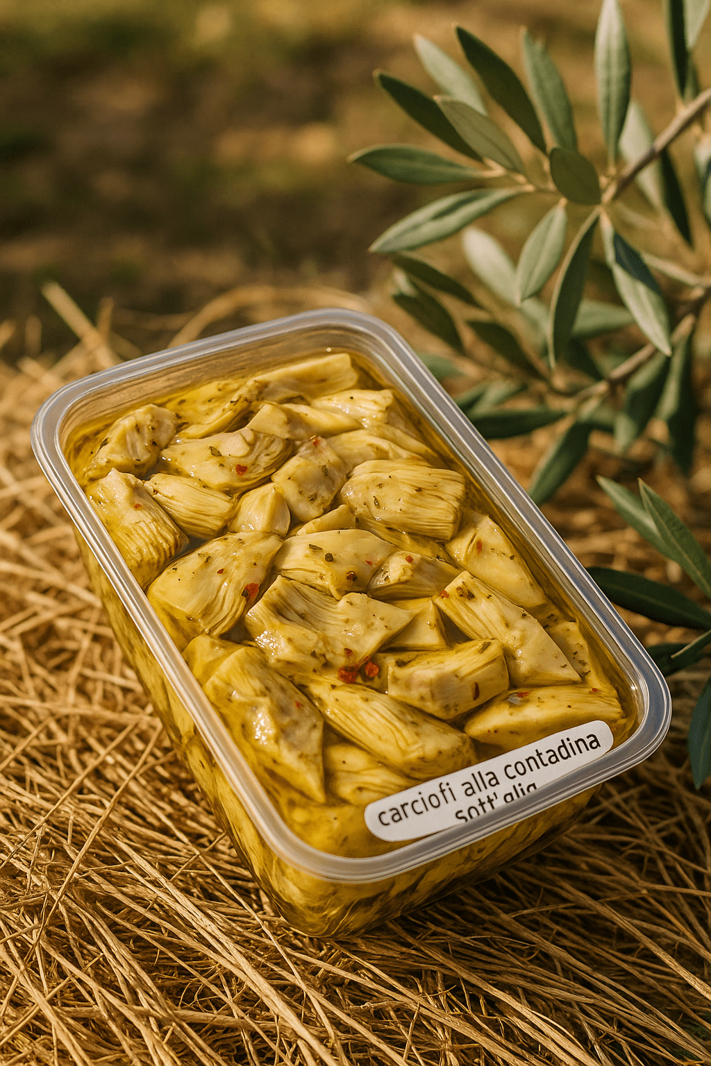 Vaschetta di Carciofi alla Contadina da 2kg