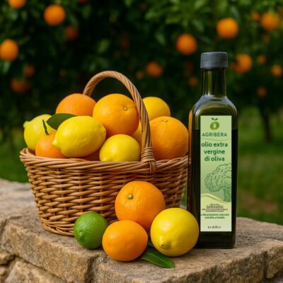 Cassetta Mix Agrumi+Olio Extra Vergine D'Oliva