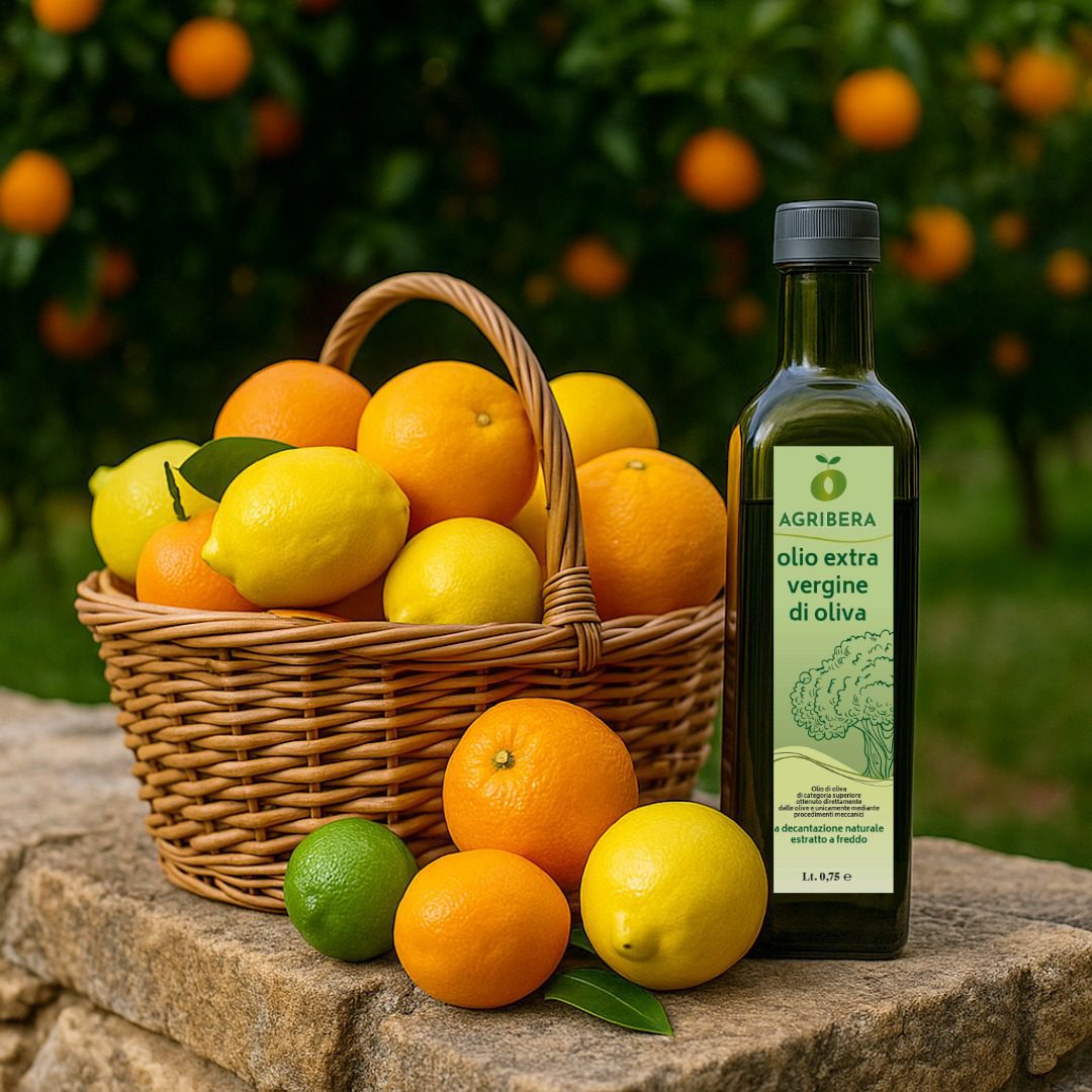 Cassetta Mix Agrumi+Olio Extra Vergine D'Oliva