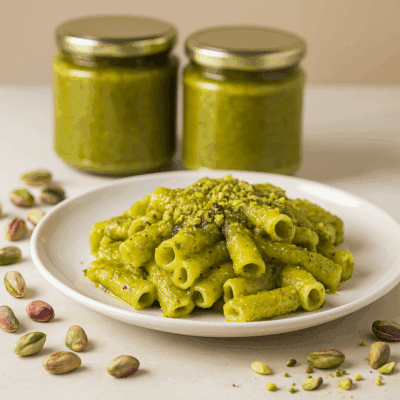 pesto di pistacchi siciliano cremoso