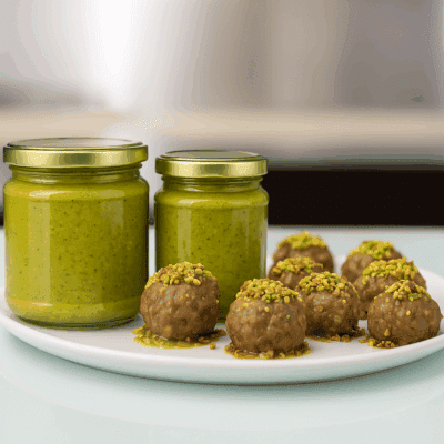Polpettone di Carne con Pesto di Pistacchio