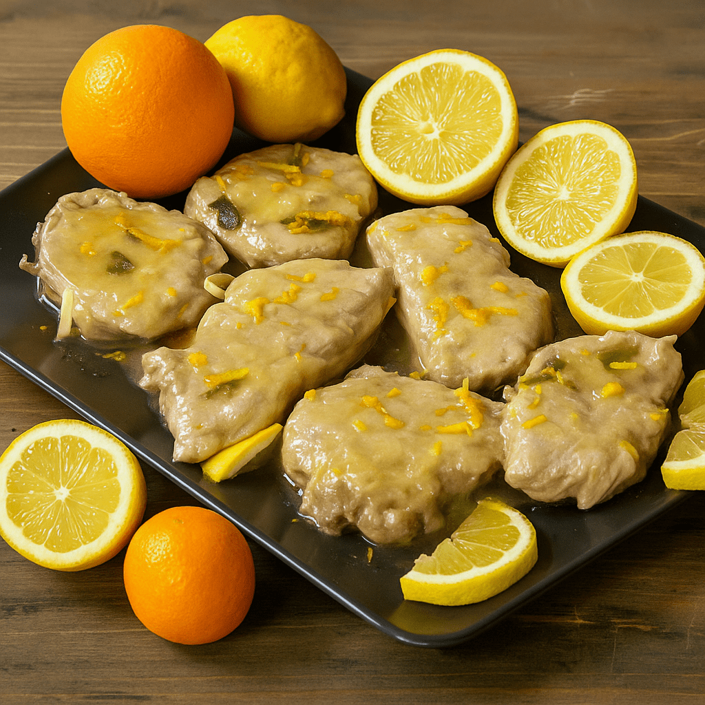 Spezzatino di Vitello agli Agrumi