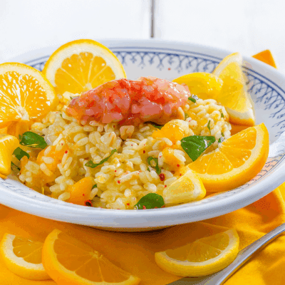 Risotto all’Arancia Agribera