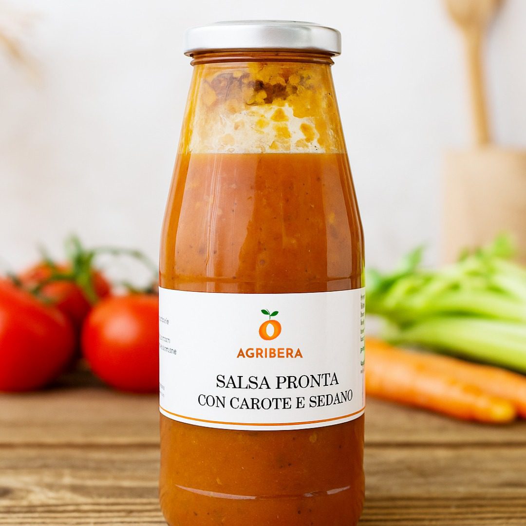 salsa pronta carote e sedano