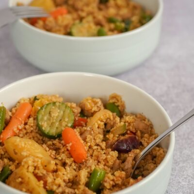 Cous Cous Siciliano con Verdure e Pesce
