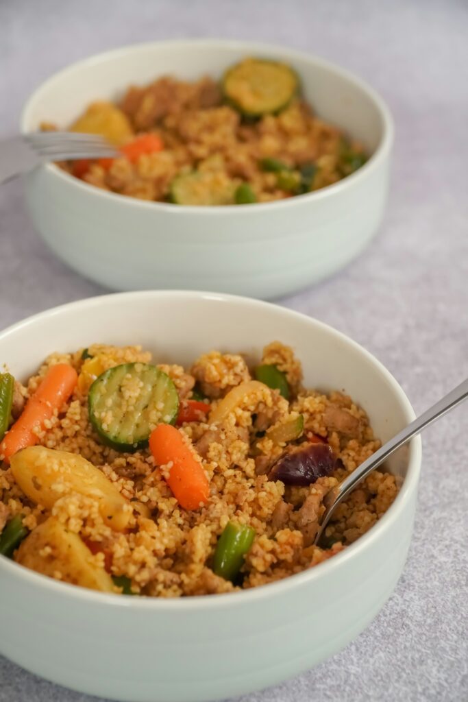 Cous Cous Siciliano con Verdure e Pesce