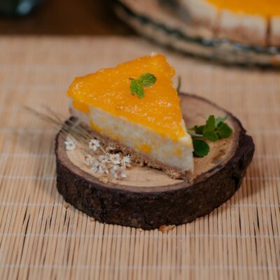 Cheesecake all’Arancia con Crema Agribera